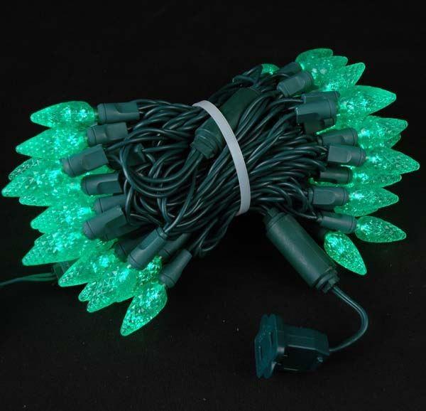 christmas lights led outdoor decoration c6 110 v