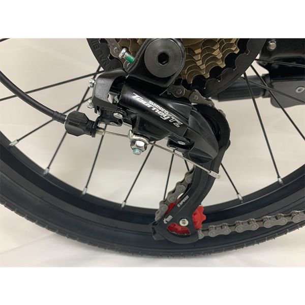 Actividades modernas al aire libre Bicicleta plegable de 20 pulgadas con marco de acero y 7 engranajes de velocidad