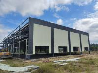 Edificio ligero durable de la estructura de acero con los rasgos de seguridad superiores de la fuerza para Warehouse