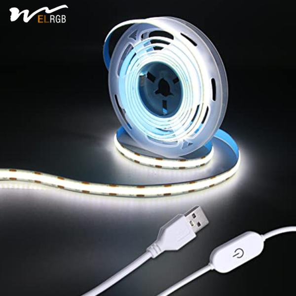 Adjustable 5V LED Bar Lights 3000K-6500K for Home Lighting Remote Control Switch Mode