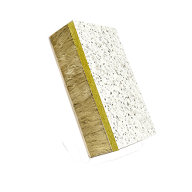 Rock Fiber Decorative Panel For Insulation Composite Panel Class A Non Combustible