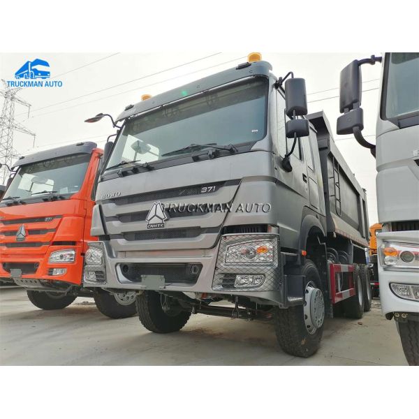 10 Wheel SINOTRUCK HOWO 25 Tons Tipper Truck For Mauritania