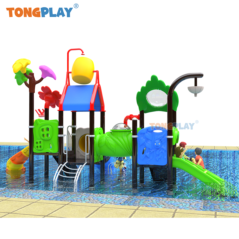 Wholesale Aqua Park Children Play Equipment Kids Water Playground Outdoor Swimming Pool Plastic Water Slide for Sale