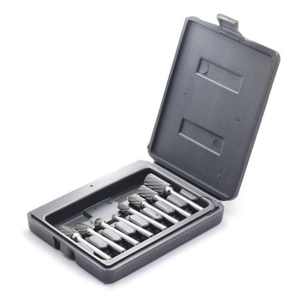 SA 6mm 6.35mm Cylinder Shape 1/4 Inch Shank Tungsten Carbide Rotary Burrs for Cutting