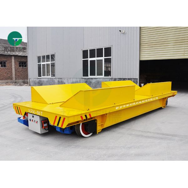 120 Ton V Frame Electrically Operated Steel Coil Railway Transfer Vehicle For Pakistan Steel Plant