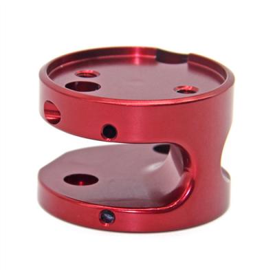 Serviço feito à máquina CNC de alumínio anodizado feito sob encomenda das peças para automotivo