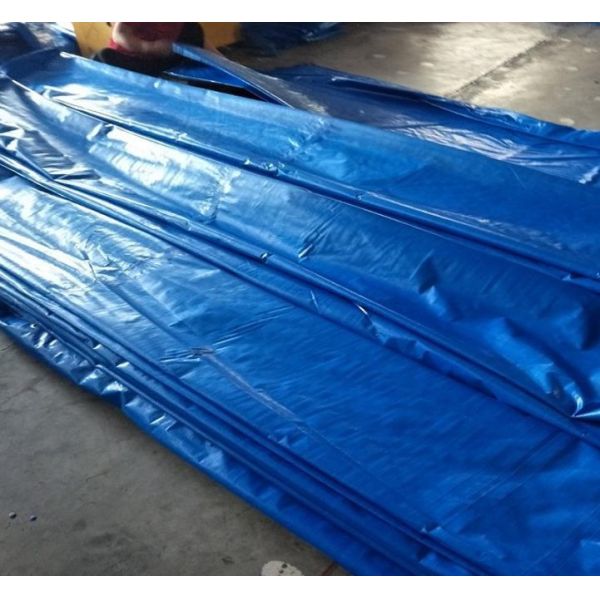 100% Virgin Materials Blue UV PE Tarpaulin For Outdoor Cover