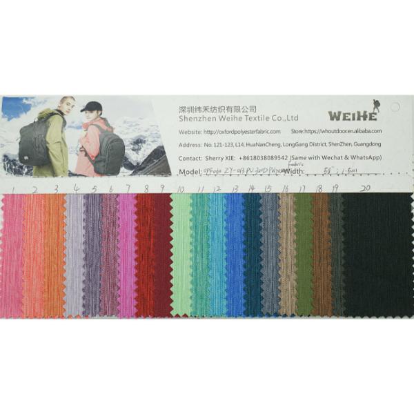 Tela poli durável de 160GSM Oxford para a bagagem e produtos industriais
