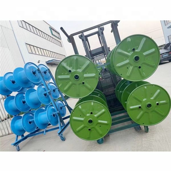 Cable Punching Steel Bobbin Spool Reel For Winding Machine