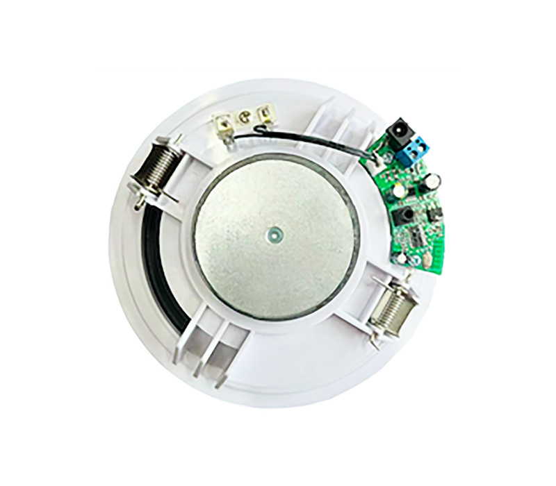 Oval 6 Inch Ceiling Active Speaker ABS Dual Cone 4×10W OEM ODM
