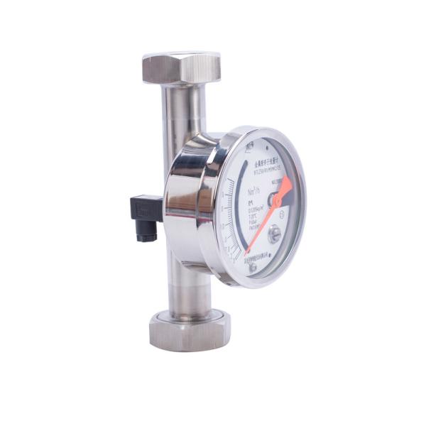 Metal Tube Float Flow Meter Flange Thread Multiple Connection Methods Gas And Liquid Measurement 4-20 M A