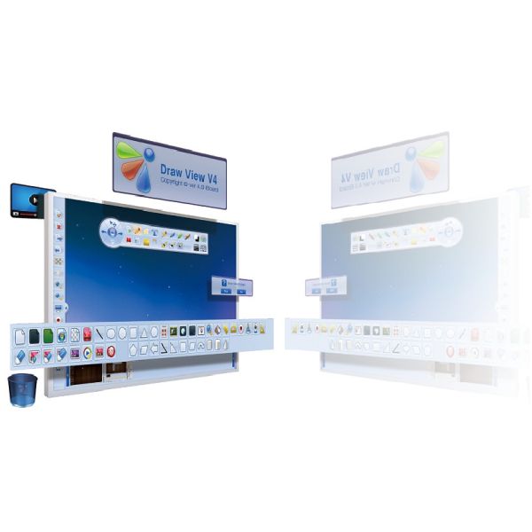 Whiteboard 102 дюймовая интерактивная проекторная доска для школьного класса от IBoard Factory