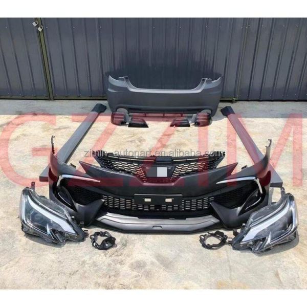 Передний и задний бампер решетка боковой юбки корпус комплекты для Mark X Reiz 2017-2019