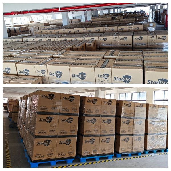 Camping Double Burner Gas Stove Safety Knob Temperature Adjustment Two Burner Cooktop