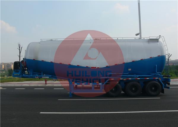 Diesel Engine 40000 L Dry Bulk Tanker 3 Axle Bulk Cement Tanker Strong Bearing