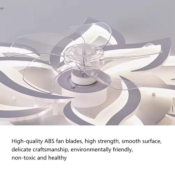 LED Ceiling Chandelier Modern Luxury Living Room Dining Room Kitchen Bedroom Decorative Art Ceiling Fan Light