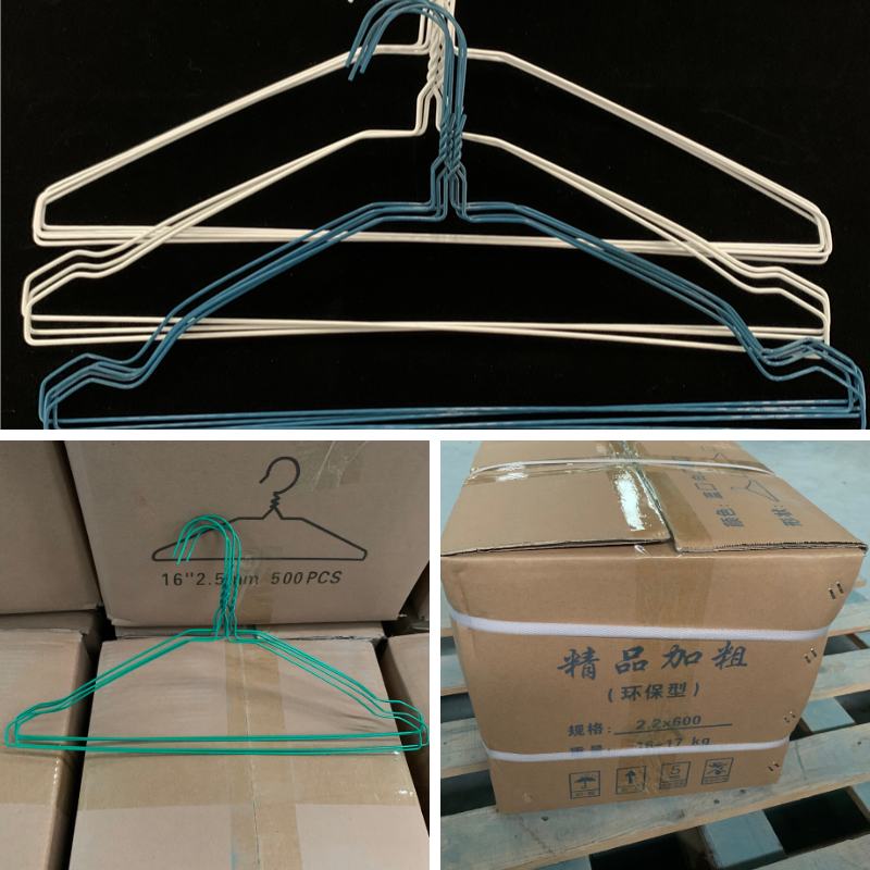 Notched Shirt / Suit Metal Cloth Hanger , Lightweight Cloth Drying Hanger