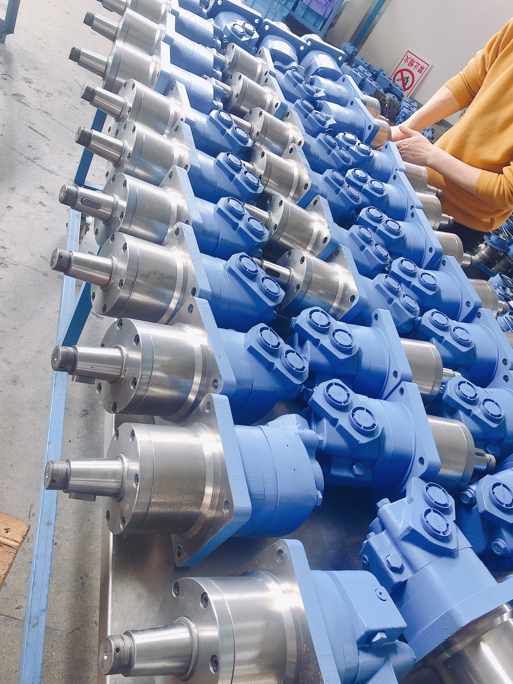 50ml/R Reversible Hydrostatic Wheel Motors For Eaton Series ISO9001