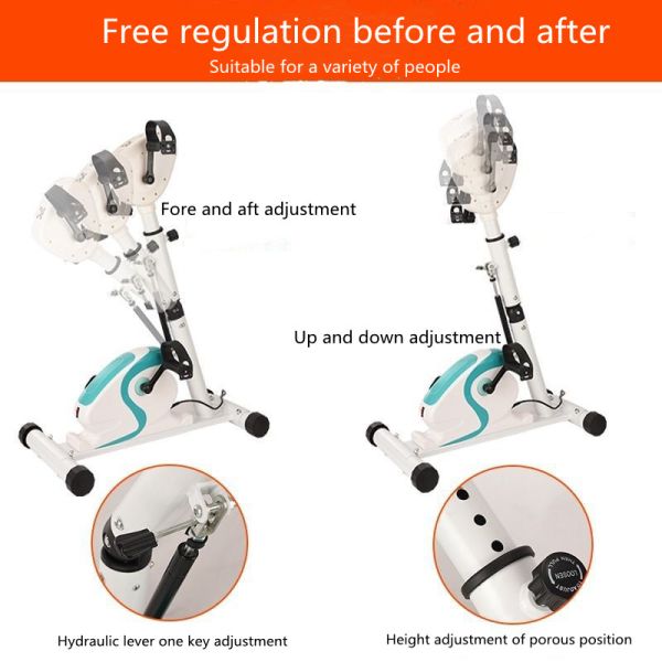 Нагрузка велосипеда 100KG реабилитации машины реабилитации верхних более низких лимбов электрическая