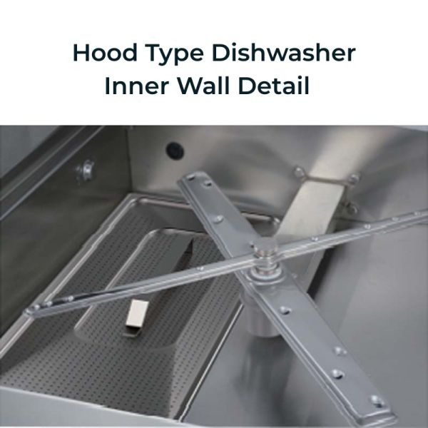 Freestanding High Temperature Undercounter Commercial Dishwasher Automatic