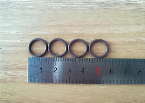 Brown FKM 75 Rubber O Ring Seal 20 - 90 Shore A Hardness Alkali Resistant