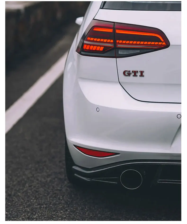 Заднее освещение для Volkswagen Vw Golf 7 13-21 Ретрофит 7.5 поколения Full Led Rear Tail Light Flow Рулевое управление