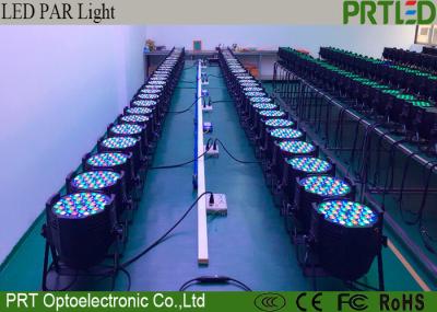 Mini 54 Pcs LED Stage Lights 3 In 1 IP33 RGB LED Plastic Flat Par Light