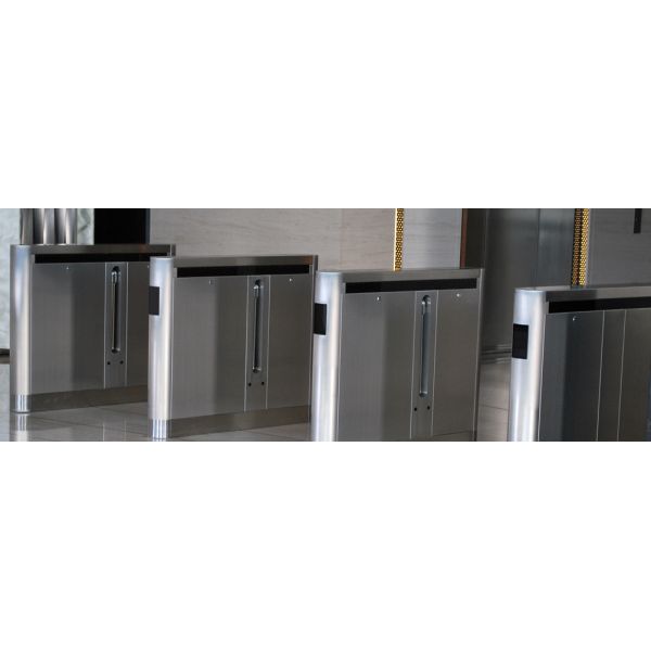 304 Stainless Steel Remote Control Single Arm Turnstile with Infrared Sensors for Secure Access Control