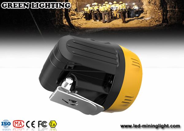 7000 Lux IP67 Led Coal Mining Lights 3.7v 18650 Li - Ion Rechargeable Battery