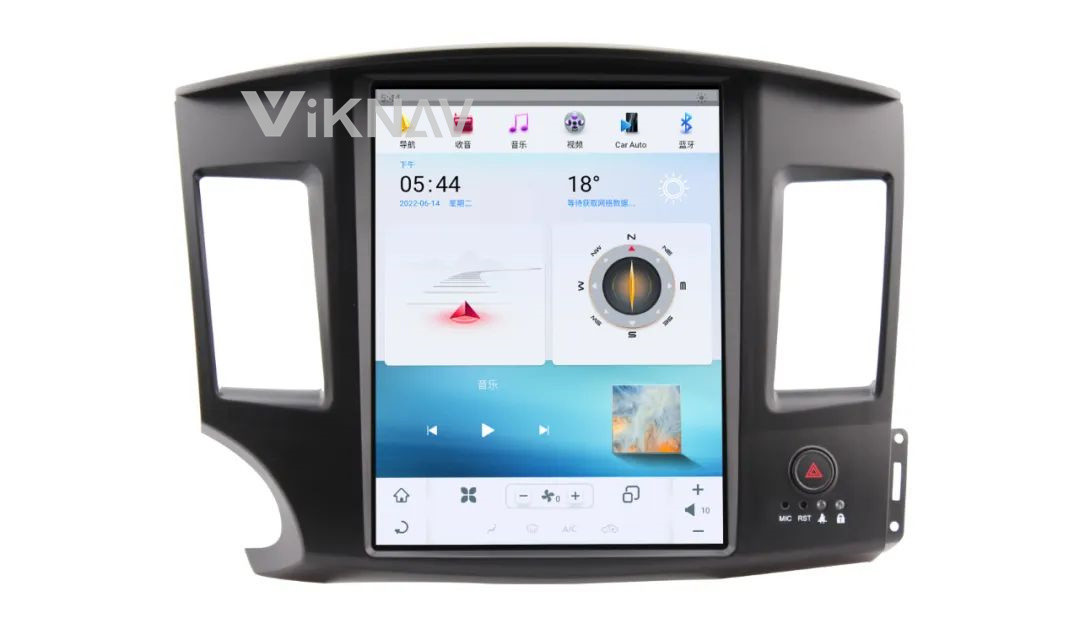 12.1 дюймовый головный блок Для 2010-2016 Mitsubishi Lancer-ex Навигация GPS Мультимедийный DVD-плеер Беспроводной Carplay 4G BT