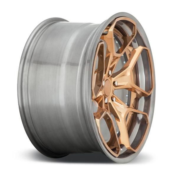 factory direct custom 22 to 24 inch aluminum gold bronze brushed car forged wheels