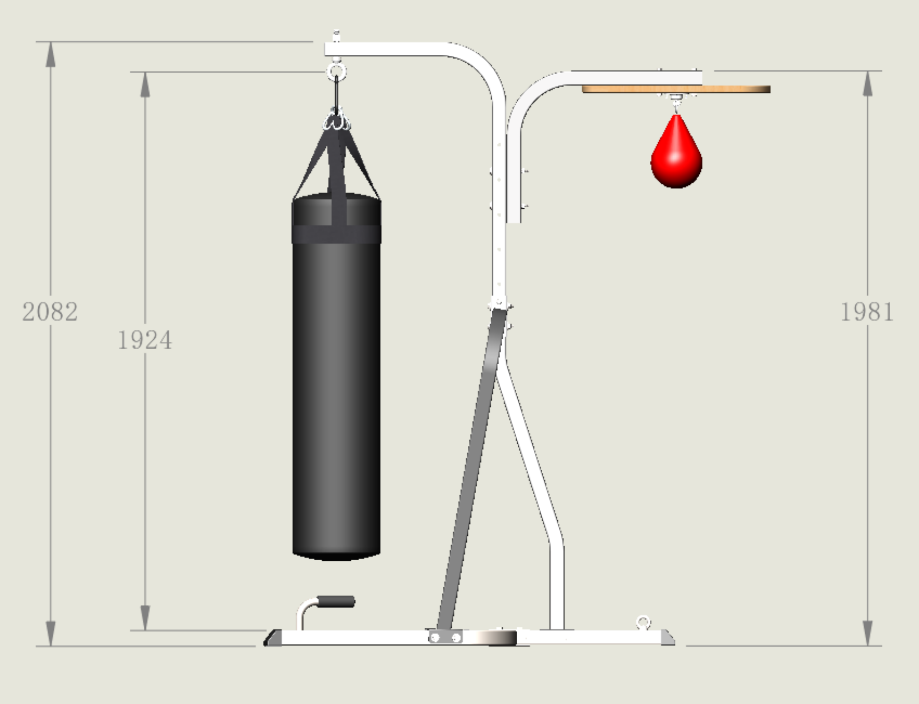 Home Punching Bag With Stand