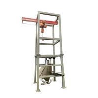 Descarga por gravedad y descarga de bolsas de granel asistida por vibración para materiales químicos y de construcción