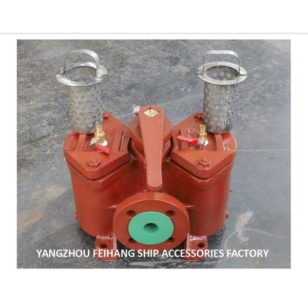 Low Pressure Duplex Oil Filter MODEL-AS32 CB/T425-94- Duplex Low Pressure Crude Oil Filter Filter