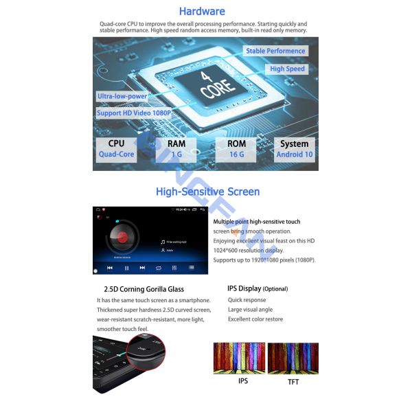 Kia Car Stereo Rio LHD 2015-2017 Kia Xcite Адаптер Android 9 дюймов 1+16 ГБ Автомобильный мультимедийный проигрыватель GPS Навигация Автомобильное радио