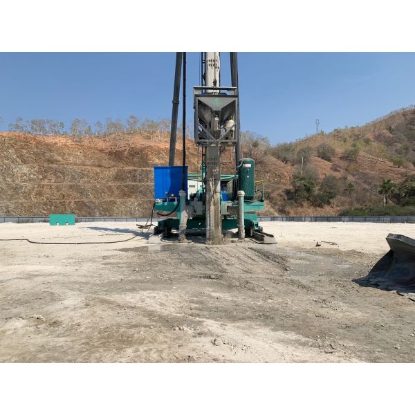 Питание Vibroflot дна рамки 1800rpm кучи