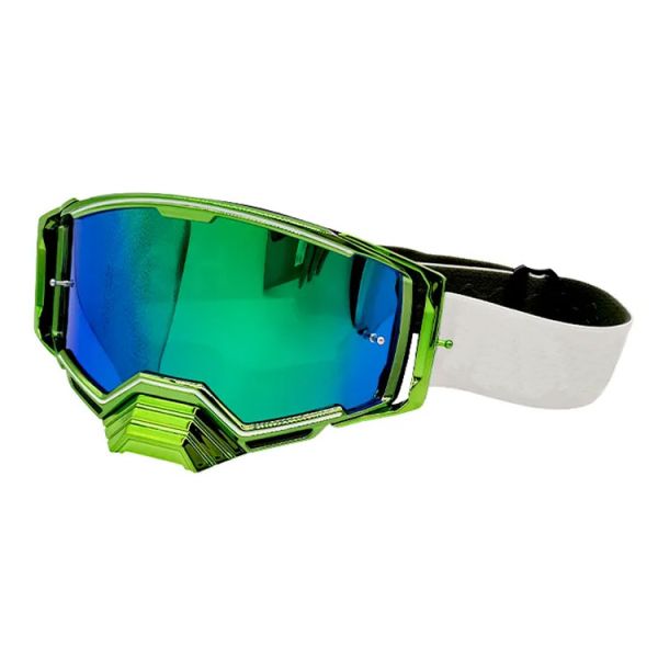 Customized Color Anti Slip Elastic Strap Motorcycle Racing Dirtbike Goggles Glasses