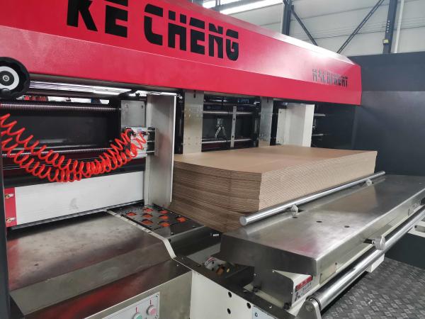 250pcs/Min Bottom Printing Flexo Folder Gluer Inline