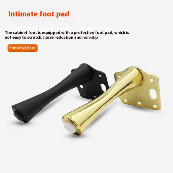 New Sofa Metal Legs Metal Furniture Accessories Anti-corrosion Furniture Leg Bed Cabinet Gold Sofa Parts