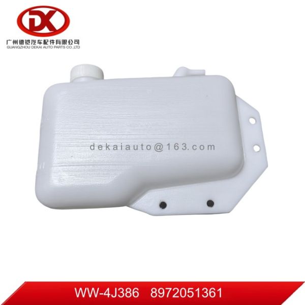 8972051361 8 97205136 1 Expansion Tank Truck Parts Isuzu NKR 4JB1