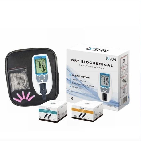 Lysun DBM-101 Teste de Sangue Renal Analisador de Lipídios Sanguíneos 500 Registros