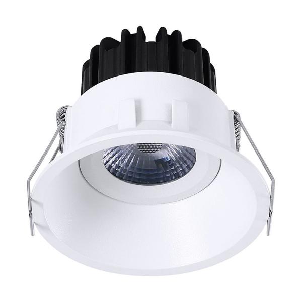 10W IP54 3 ans de garantie LED Down Light avec une forte dissipation de chaleur pour toilettes de chambre d'hôtel
