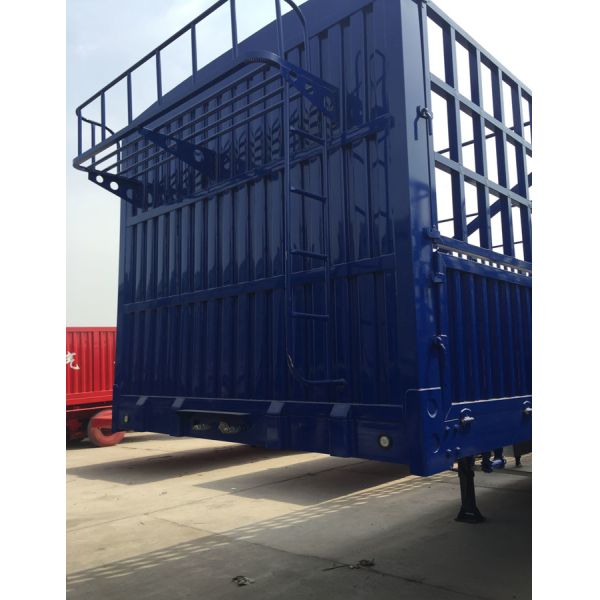 Логистической индустрии Три цапфы Типпер Семи, трейлер кровати груза Семи низкий