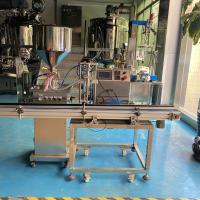 Máquina automática de enchimento de líquido viscoso de manteiga de amendoim Tipo de pistão pneumático