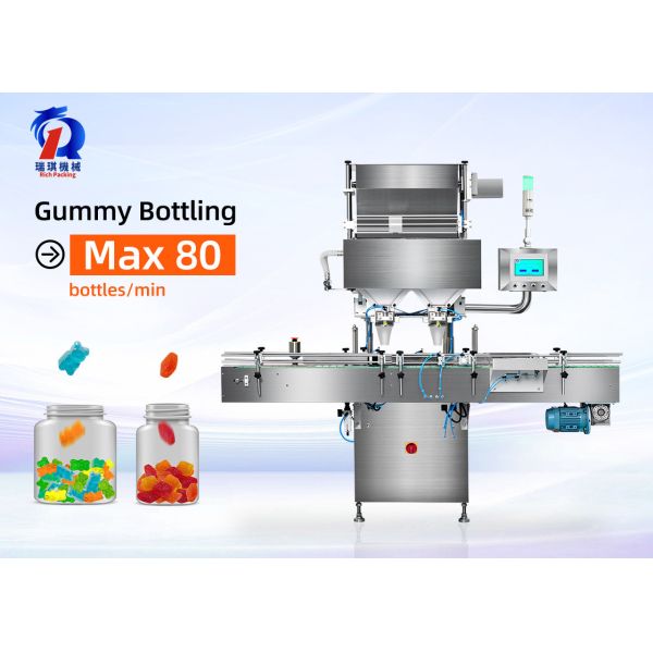 Automatic Counting Machine High Speed Gummy Counting Machine Gummy Filler