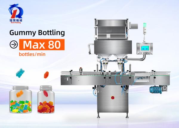 Automatic Counting Machine High Speed Gummy Counting Machine Gummy Filler