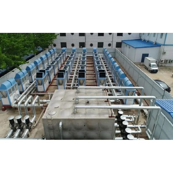 Тепловой насос 150Kw каскада горячей воды R134a R410A для горнодобывающих компаний