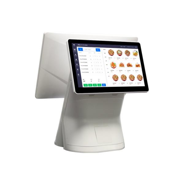 DDR3 2G Memory 15.6 Inch Desk Touch Screen Self Ordering Payment Kiosk for Cashless Payment and Restaurant