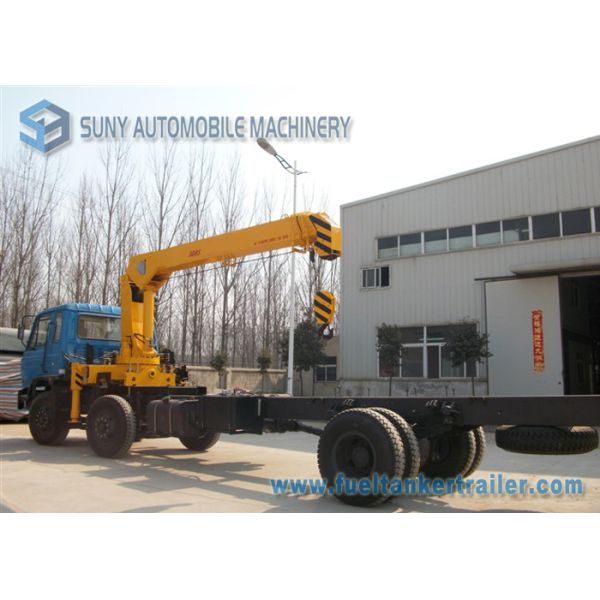 SUNY Straight Arm Telescopic Boom Crane Mounted Truck 8 Ton