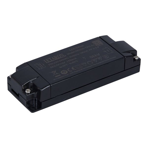 EU IP20 Under Cabinet LED Driver 25W DC12V/24V LED Light Power Supply